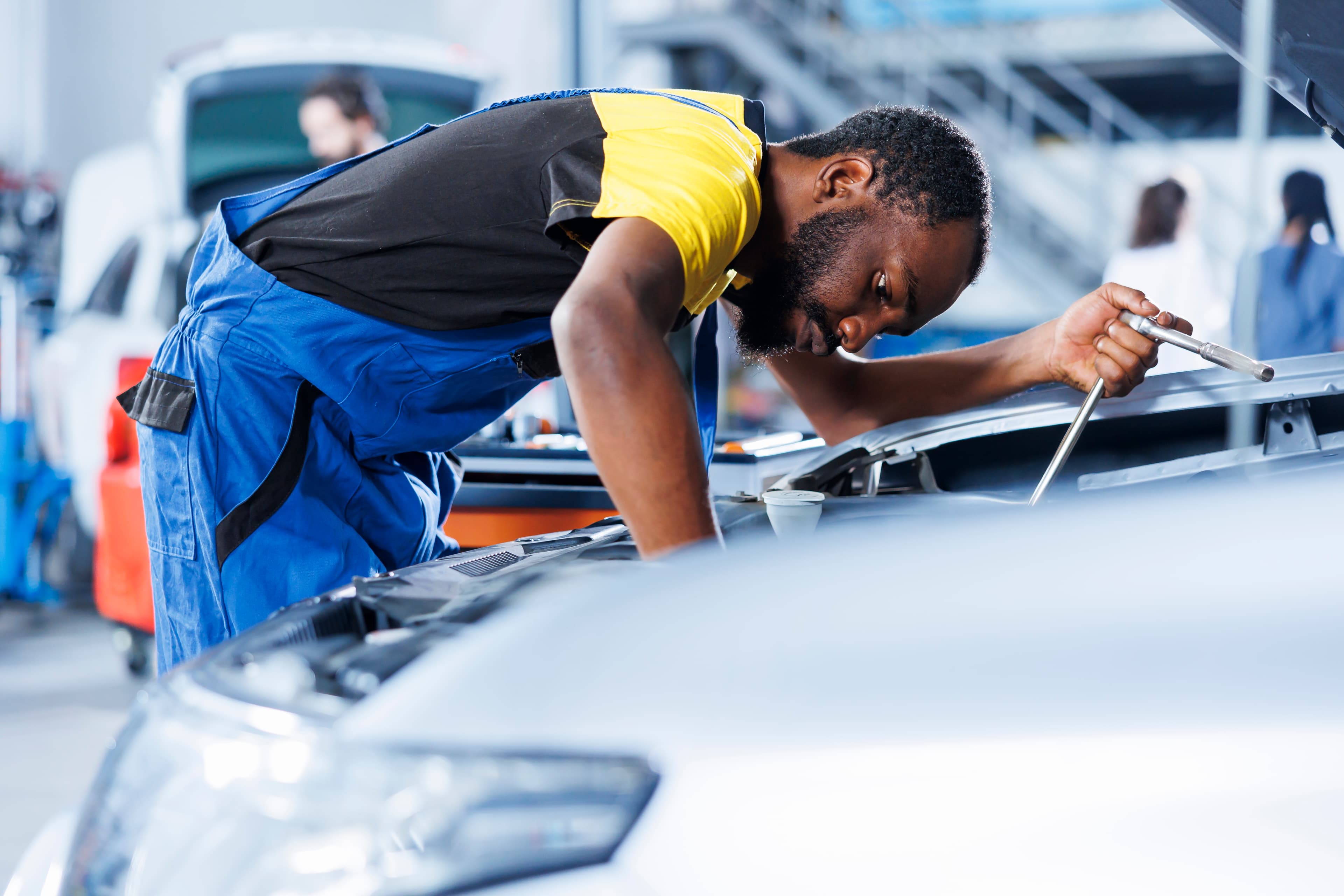 Ignition repair with professional tools